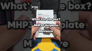 What’s in the box  MHP30 Mini Hot Plate Preheater  Miniware  Redot Awarded [upl. by Alios]