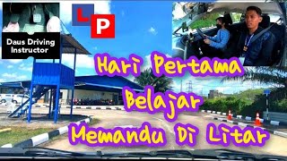 Kereta Manual  Hari Pertama Belajar Memandu Di Litar [upl. by Sinnaoi774]