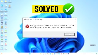 How to Fix Comctl32dll Not Found or Missing Errors  हिंदी [upl. by Trubow]