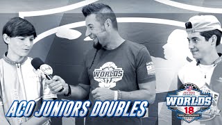 ACO Worlds 18  ACO Juniors Doubles  Part 2 [upl. by Eachern40]