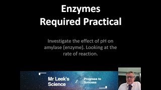 06 Enzymes Required Practical AQA GCSE Biology [upl. by Siloa]