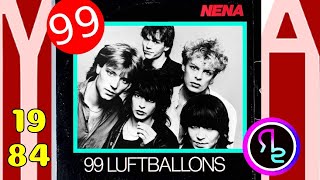 NENA  99 Luftballons 1983  1 HOUR  ENG  DEU LYRICS  LOOP [upl. by Toney915]