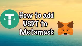 How to add usdt to Metamask [upl. by Chiquia]