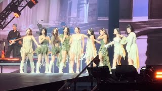 Twice Feel Special  fanchant  Las Vegas 4K60 fancam [upl. by Nirak]