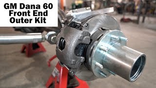 GM Dana 60 Front End Outer Kit  Wide Open Design [upl. by Kenta]