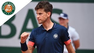 Dominic Thiem vs Stefanos Tsitsipas  Round 2 Highlights I RolandGarros 2018 [upl. by Goodkin180]