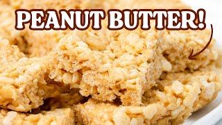 How to Make Peanut Butter Rice Krispie Treats [upl. by Ettevol]