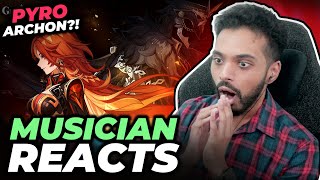 First Time Reacting to Genshin Impact Ignition Teaser A Name Forged in Flames  PYRO ACRHON REVEAL [upl. by Mohl]