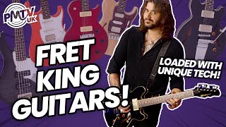 FretKing Guitars  Awesome Innovations On Classic Guitar Designs [upl. by Atillertse]