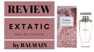 EXTATIC by BALMAIN EDT Fragrance for Women [upl. by Eittah997]