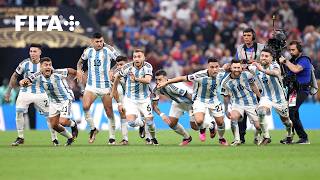 Argentina v France Full Penalty Shootout  2022 FIFAWorldCup Final [upl. by Anavahs]