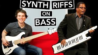 10 Classic Synth Riffs on Bass Guitar [upl. by Gaeta]