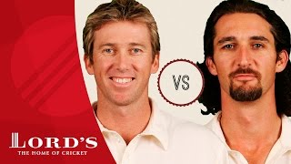 Glenn McGrath vs Jason Gillespie  Whos The Greatest [upl. by Kachine]