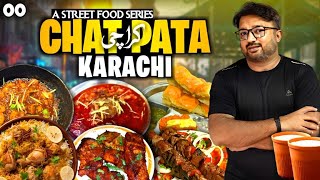 Famous Street Food of KARACHI  Noman Katiyar  Karachi Food Series CHATPATA [upl. by Nerhtak]