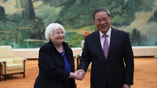 US China need tough conversations Yellen tells Chinese Premier Li [upl. by Bussey]