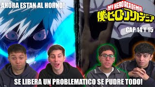 AHORA QUE VAN A HACER SE LIBERA UN PROBLEMA MY HERO ACADEMY S7 CAP 14 Y 15 [upl. by Costanza]