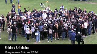 Final Falcons 2024  Raiders Vs Espartanos PAIDEIA [upl. by Noyr]