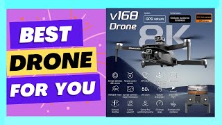 New V168 Drone Professinal Three Camera 8K Wide Angle Optical [upl. by Aivad]