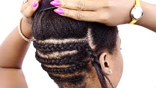 VERY DETAILED Straight Crochet Braids Tutorial ft Italian Perm Yaki Hair [upl. by Naihtsirc890]