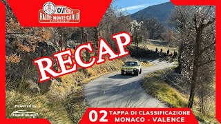 Rallye Monte Carlo Historique 2024  Tappa di Classificazione Monaco  Valence [upl. by Eimorej]