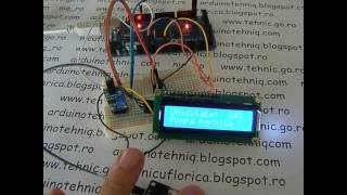 masurare cu afisare date si control umiditate sol cu Arduino [upl. by Jethro805]