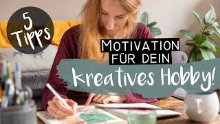 5 Tipps Motivation für dein kreatives Hobby  endlich kreativ im Herbst [upl. by Akirehc]