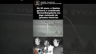 GenoaSampdoria 1 x 7 Santos  24091969  Show de Pelé e Cia [upl. by Nnyloj]