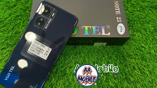 VGO TEL Note 23 new model G99 8Gb 256gb unboxing [upl. by Eladnek]