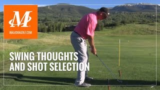 Malaska Golf  Swing Thoughts and Shot Selection  What is your preshot checklist [upl. by Stilla]