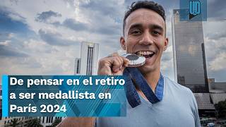 🏊‍♂️ Juan Celaya pasó de pensar en el retiro a ser medallista en París 2024 🥈 I ENTREVISTA [upl. by Calle]