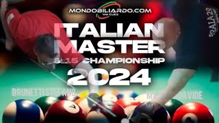 MAZZONI DAVIDE VS BRUNETTI STEFANO ITM BILLIARD TV [upl. by Imalda155]