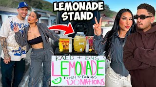 WE OPENED A LEMONADE STAND W B N S TOO FUNNY [upl. by Trebeh]