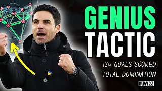 134 LEAGUE GOALS GENIUS Football Manager Tactic [upl. by Boj]