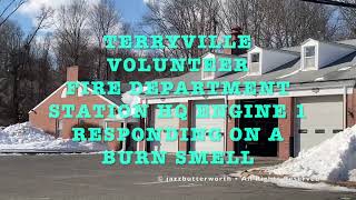 RARE Terryville Volunteer Fire Department Engine 1 Responding With Wail Q2B amp Air Horns [upl. by Waxler]