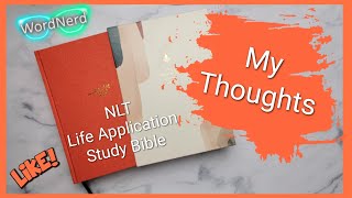 NLT Life Application Study Bible Third Edition Flip Through and My Thoughts [upl. by Herzig362]