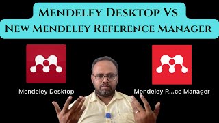 How is the New Mendeley Reference Manager different from Mendeley Desktopmendeley mendeleydesktop [upl. by Nylacaj]