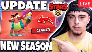 🔴LIVE NOUL UPDATE CHIAR ACUM  BRAWL STARS ROMANIA [upl. by Hullda77]