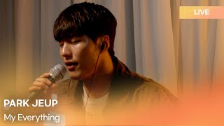 PARK JEUP박제업  My Everything  KPop Live Session  KPoppin [upl. by Georas107]