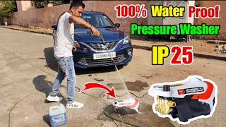 WOSCHER 280 Waterpro 2200W High Pressure Washer Review  With Adjustable Water Pressure nitto tools [upl. by Rafaelof542]