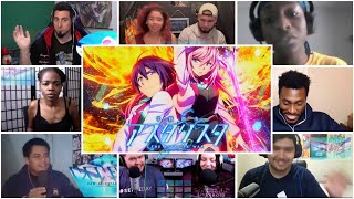 The Asterisk War Opening 1  2  Reaction Mashup [upl. by Gnort409]