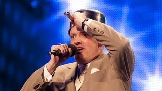 Dalek impersonator Martyn Crofts  Britains Got Talent 2012 audition  International version [upl. by Lain]