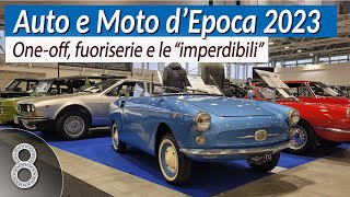 Auto e Moto dEpoca 2023  A Bologna tra oneoff fuoriserie e auto imperdibili [upl. by Johen54]