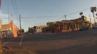 Los Algodones Mexico  Rearview of the other side of the US Border Fence 13 July 2013 [upl. by Habas]