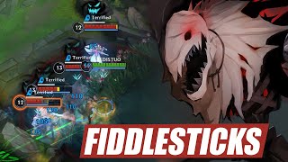 Wild Rift Fiddlesticks Gameplay New Champion Build amp Runes [upl. by Bear37]