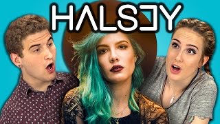 TEENS REACT TO HALSEY [upl. by Ykcub]