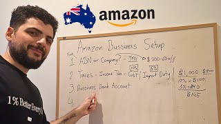 Amazon FBA Australia  Taxes amp Legal Requirements For Aussie Sellers 2024 [upl. by Dorwin]