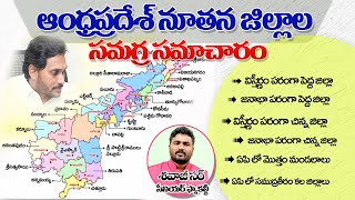 AP New Districts Information for APPSC Exams  AP Geography  Hareesh Acdemy  AP 26 Districts [upl. by Diraj353]