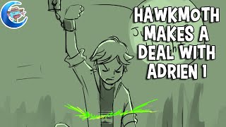 Miraculous Ladybug Hawkmoth makes a deal with Adrien Part 1 Comic Dub [upl. by Onder]