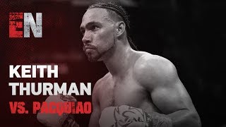 Keith Thurman  Pre Fight Meal Vs Pacquiao [upl. by Eibba]