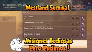 Westland Survival Misiones Tediosas Pero Pudimos [upl. by Englis]